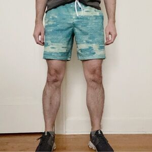 Lululemon Men’s Channel Cross Swim Short 7" Unlined Size Small